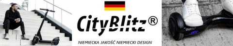 CITY BLITZ HULAJNOGA ELEKTRYCZNA 250W 8,5' 120KG CITY BLITZ HULAJNOGA ELEKTRYCZNA 250W 8,5' 120KG