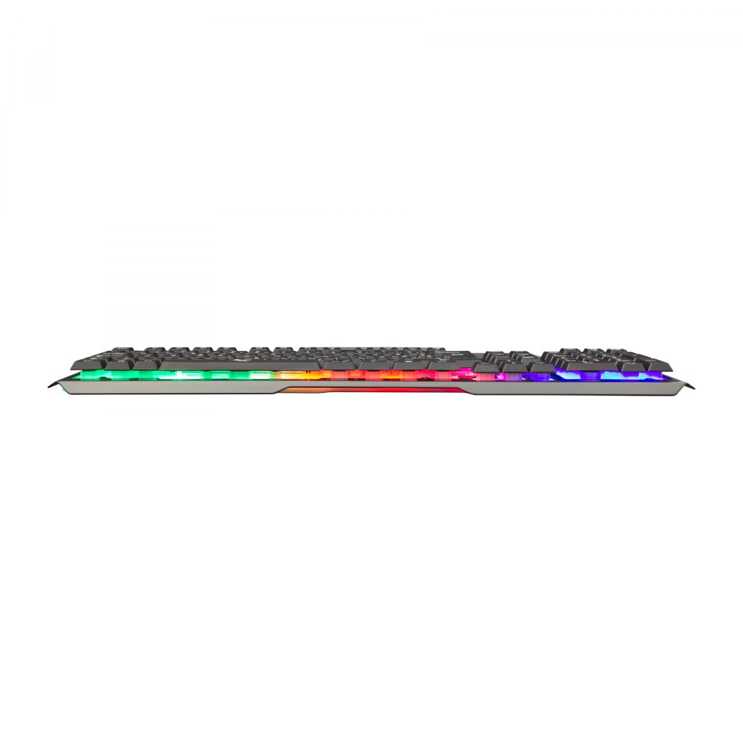 KLAWIATURA GAMINGOWA PODŚWIETLANA RGB METALOWA KLAWIATURA GAMINGOWA PODŚWIETLANA RGB METALOWA