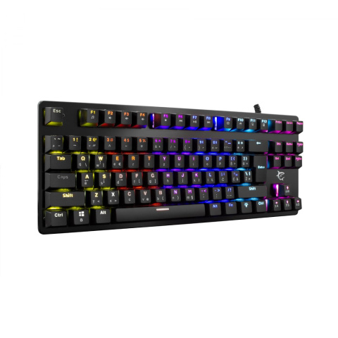 KLAWIATURA GAMINGOWA PODŚWIETLANA RGB METALOWA KLAWIATURA GAMINGOWA PODŚWIETLANA RGB METALOWA