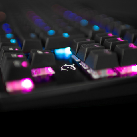 KLAWIATURA GAMINGOWA PODŚWIETLANA RGB METALOWA KLAWIATURA GAMINGOWA PODŚWIETLANA RGB METALOWA