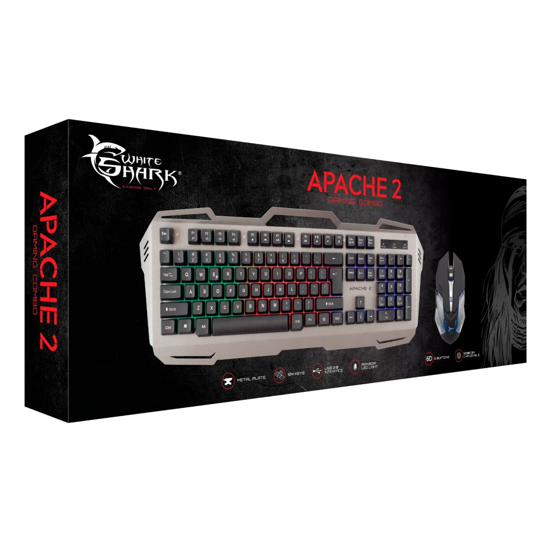 ZESTAW GAMINGOWY DLA GRACZA LED KLAWIATURA + MYSZ ZESTAW GAMINGOWY DLA GRACZA LED KLAWIATURA + MYSZ