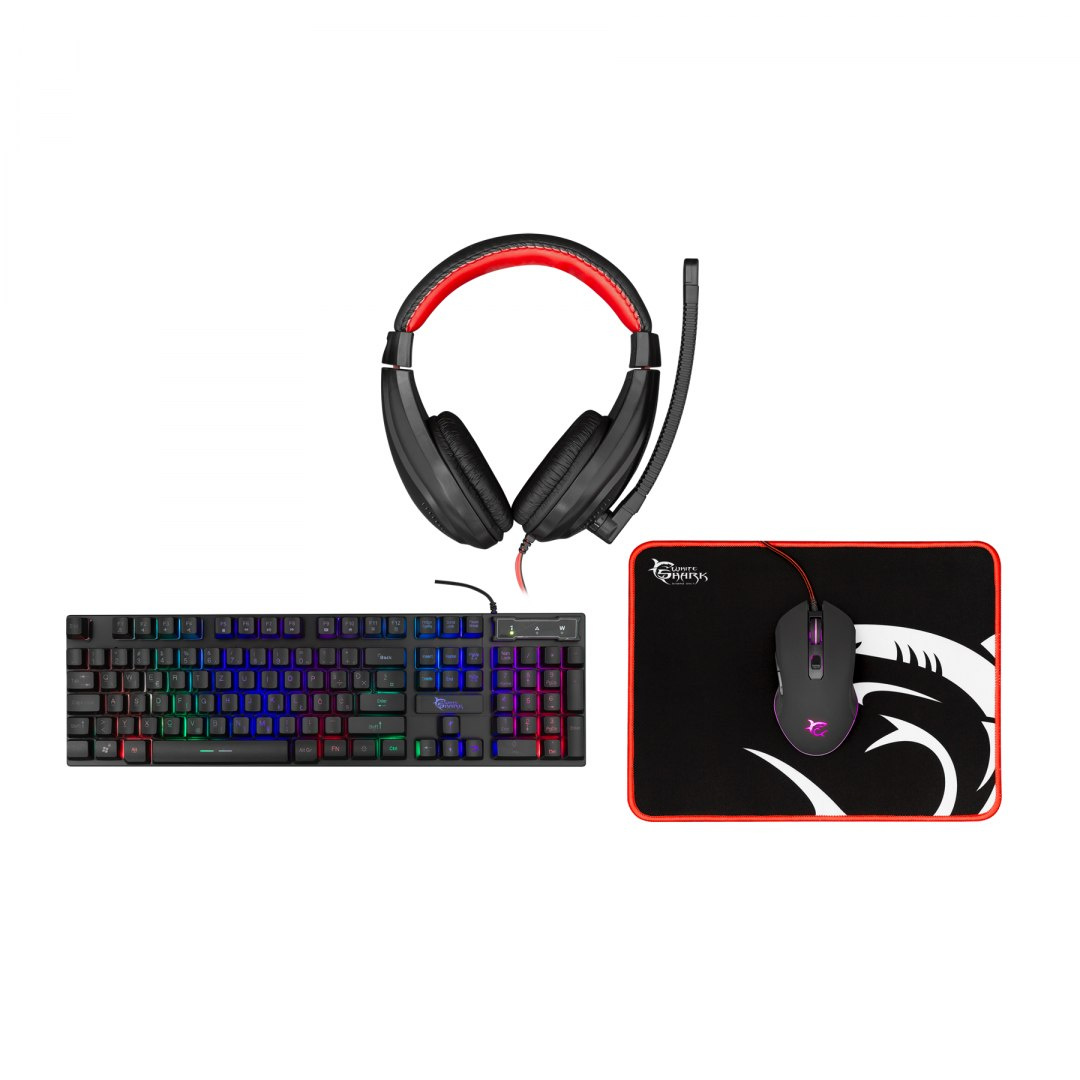 ZESTAW GRACZA KLAWIATURA HEADSET MYSZKA PODKŁADKA ZESTAW GRACZA KLAWIATURA HEADSET MYSZKA PODKŁADKA