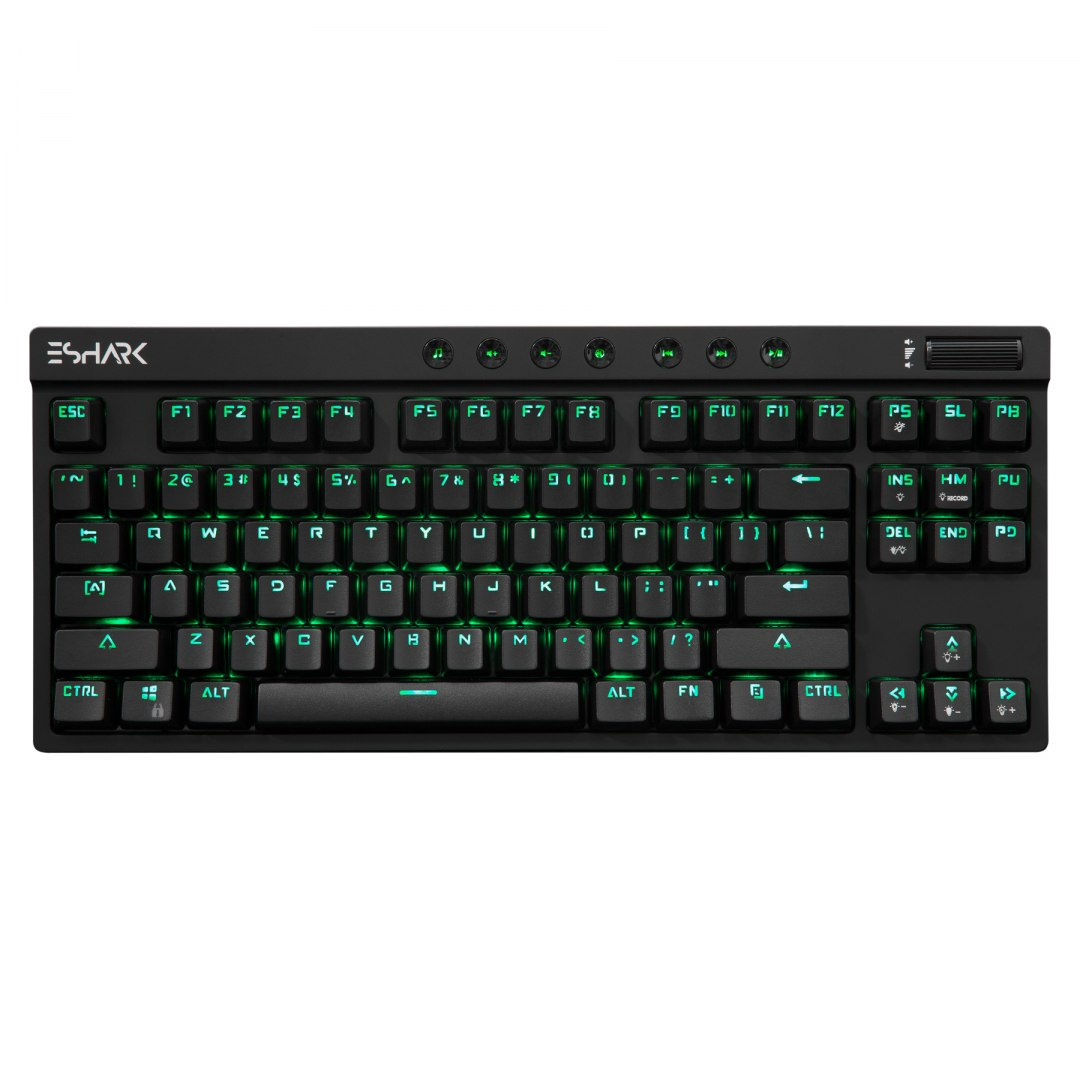 ESHARK KLAWIATURA GAMINGOWA PODŚWIETLANA LED RGB ESHARK KLAWIATURA GAMINGOWA PODŚWIETLANA LED RGB