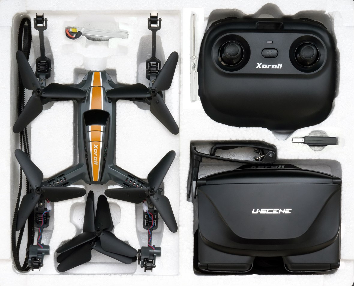 DRON XERALL X-TRANKCOPTER CZOŁG+OKULARY VR DRON XERALL X-TRANKCOPTER CZOŁG+OKULARY VR