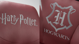 Krzesło gamingowe obrotowe regulowane fotel do biurka Subsonic Harry Potter