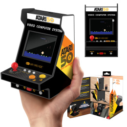 Mini konsola retro przenośna Atari 2600 75 gier w 1 ATARI NANO PLAYER PRO