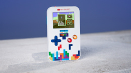 Mini konsola retro przenośna Tetris 300 gier w 1 Tetris Go Gamer