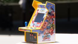Mini konsola retro z grami bijatyki Street Fighter 2 w 1 MICRO PLAYER PRO