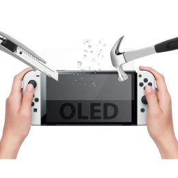 Szyba ochronna szkło hartowane 9H do Nintendo Switch OLED