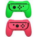 Uchwyty etui na kontroler Joy-Con Nintendo Switch/OLED zielony i różowy