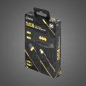 Zestaw gamingowy akumulator 1000 mAh + kabel 3m + nakładki na analogi do kontrolera Xbox Series X/S z motywami Batmana