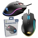Gamingowa mysz Hurricane-X 12800 DPI programowalne przycieki RGB