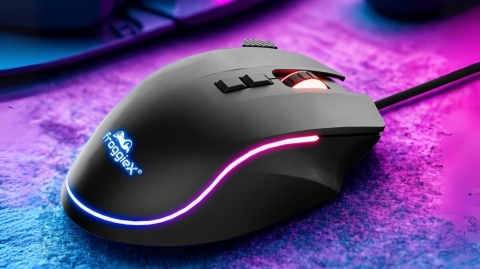 Gamingowa mysz Hurricane-X 12800 DPI programowalne przycieki RGB Gamingowa mysz Hurricane-X 12800 DPI programowalne przycieki RGB