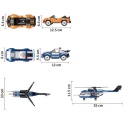 Helikopter i Wozy Policyjne – Zbuduj własną flotę!