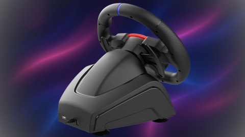 Kierownica gamingowa 270 GT-5 z pedałami i LED
