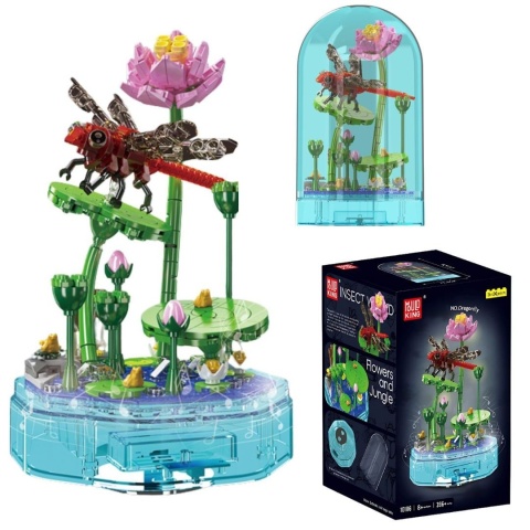 Klocki Music Box z ważką – pozytywka LED 396 elementów Klocki Music Box z ważką – pozytywka LED 396 elementów