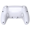 Kontroler bezprzewodowy PS5 biały Froggiex DualSense RGB, funkcją Turbo, programowalne przyciski