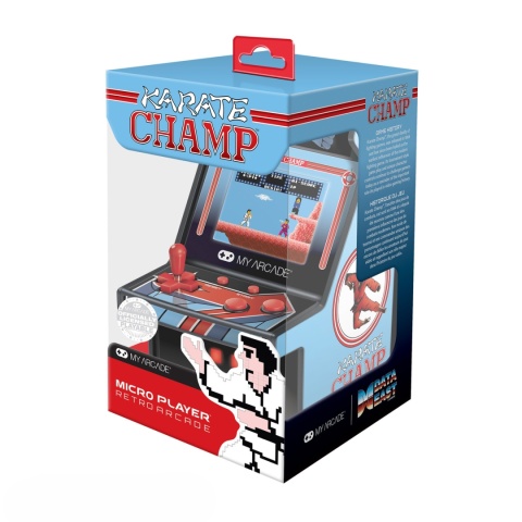 MY ATCADE Karate Champ Micro Player–Mini Automat Arcade Oryginalna Grafika