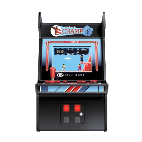 MY ATCADE Karate Champ Micro Player–Mini Automat Arcade Oryginalna Grafika