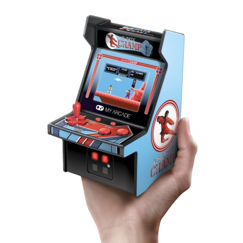 MY ATCADE Karate Champ Micro Player–Mini Automat Arcade Oryginalna Grafika