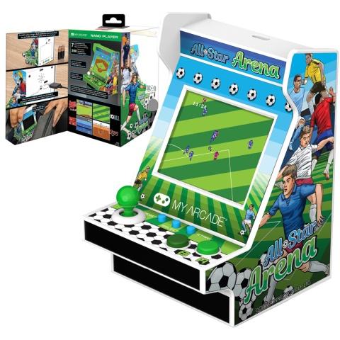 Mini konsola retro przeno?na gry sportowe 7 w 1 NANO PLAYER