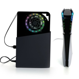 Podświetlenie LED do konsoli PS5 / PS5 Slim / PS5 Pro – 12 efektów świetlnych, sterowanie dźwiękiem