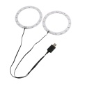 Podświetlenie LED do konsoli PS5 / PS5 Slim / PS5 Pro – 12 efektów świetlnych, sterowanie dźwiękiem
