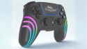 Kontroler bezprzewodowy PS5 Froggiex czarny DualSense, RGB, Turbo, programowalne przyciski