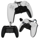Przewodowy kontroler Xbox Series X/S, Xbox One i PC, programowalne przyciski, kontroler z czujnikami Halla- biały