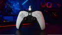 Przewodowy kontroler Xbox Series X/S, Xbox One i PC, programowalne przyciski, kontroler z czujnikami Halla- biały