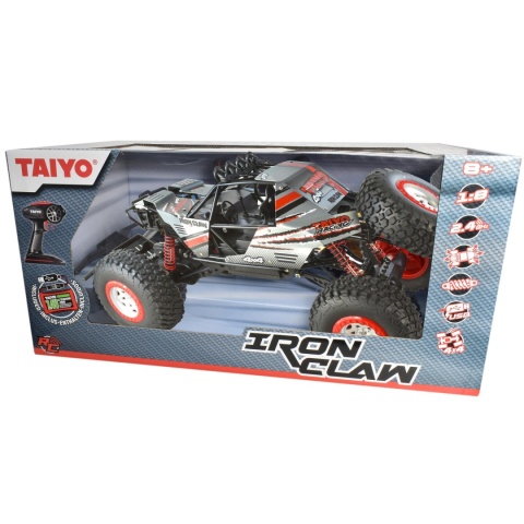 SAMOCHÓD ZDALNIE STEROWANY SREBRNY TOYSHOCK 080015B IRON CLAW-4WD 1:8
