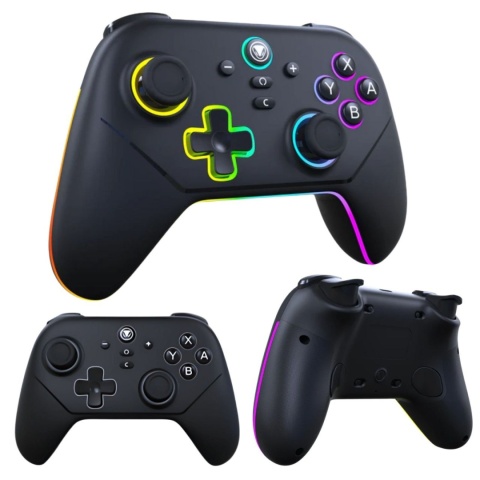 SNAKEBYTE Bezprzewodowy kontroler LED Nintendo 2