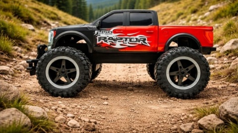 Samochód zdalnie sterowany TAIYO Jeep Raptor 160109A