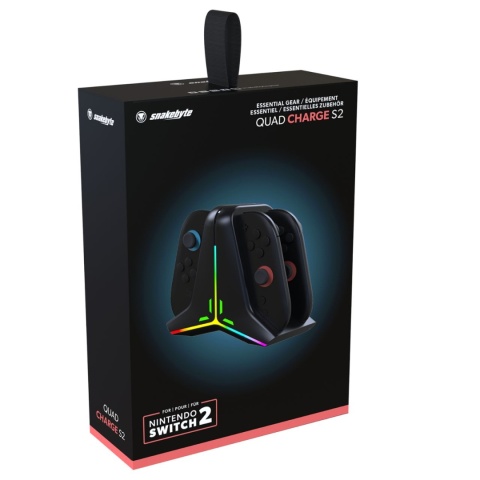 Stacja ładująca Joy-Con Nintendo Switch 2, ładowarka do 4 Joy-Conów,LED Stacja ładująca Joy-Con Nintendo Switch 2, ładowarka do 4 Joy-Conów,LED