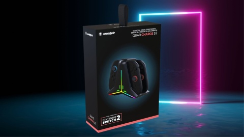 Stacja ładująca Joy-Con Nintendo Switch 2, ładowarka do 4 Joy-Conów,LED Stacja ładująca Joy-Con Nintendo Switch 2, ładowarka do 4 Joy-Conów,LED