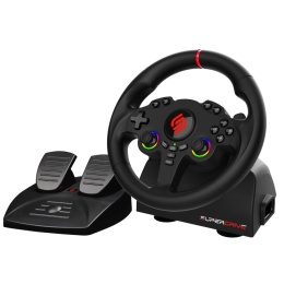 Subsonic Kierownica gamingowa 220 RS z pedałami i LED RGB
