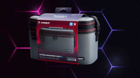 Torba do organizacji Snakebyte Nintendo Switch 2- szara