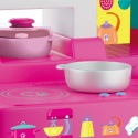 Kuchnia Barbie ToyShock dla dzieci interaktywna zestaw 40 akcesoriów