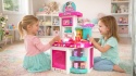 Kuchnia Barbie ToyShock dla dzieci interaktywna zestaw 40 akcesoriów