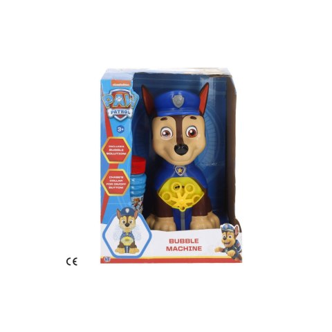 Maszyna do baniek mydlanych Psi Patrol Chase Bubble Machine dla dzieci