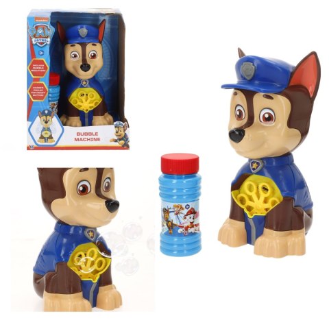 Maszyna do baniek mydlanych Psi Patrol Chase Bubble Machine dla dzieci