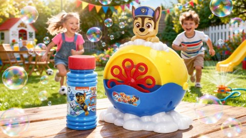 Maszynka do baniek mydlanych Psi Patrol Bubble Blower zabawki dla dzieci automatyczne bańki