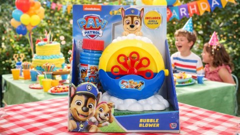 Maszynka do baniek mydlanych Psi Patrol Bubble Blower zabawki dla dzieci automatyczne bańki