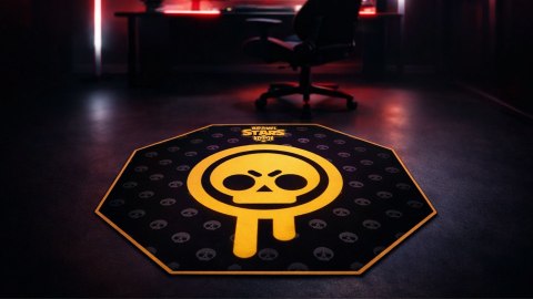 Mata gamingowa pod fotel Brawl Stars wodoodporna antypoślizgowa 100×100 cm