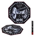 Mata pod fotel gamingowa AC/DC wodoodporna antypoślizgowa Rock'n'Roll 100cm