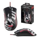 Mysz gamingowa AC/DC LED 7200 DPI przewodowa dla graczy lub biura USB