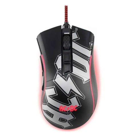 Mysz gamingowa AC/DC LED 7200 DPI przewodowa dla graczy lub biura USB