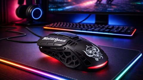 Mysz gamingowa Motörhead LED 7200 DPI przewodowa USB myszka dla graczy