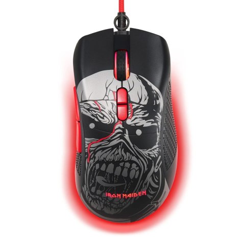 Mysz gamingowa przewodowa LED 7200 DPI Subsonic Iron Maiden