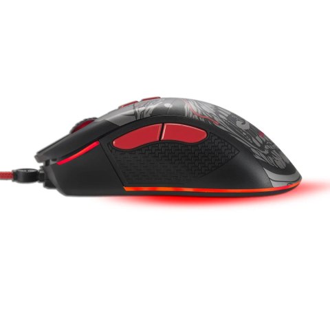 Mysz gamingowa przewodowa LED 7200 DPI Subsonic Iron Maiden